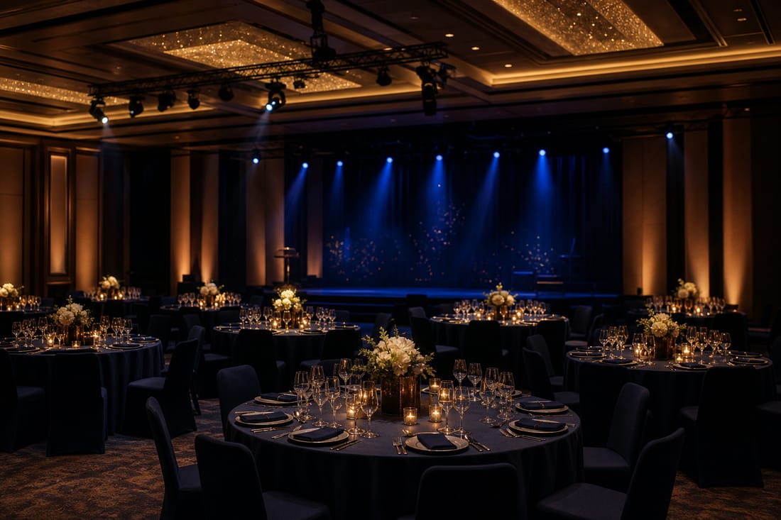 Exemple : soirée d'entreprise corporate premium